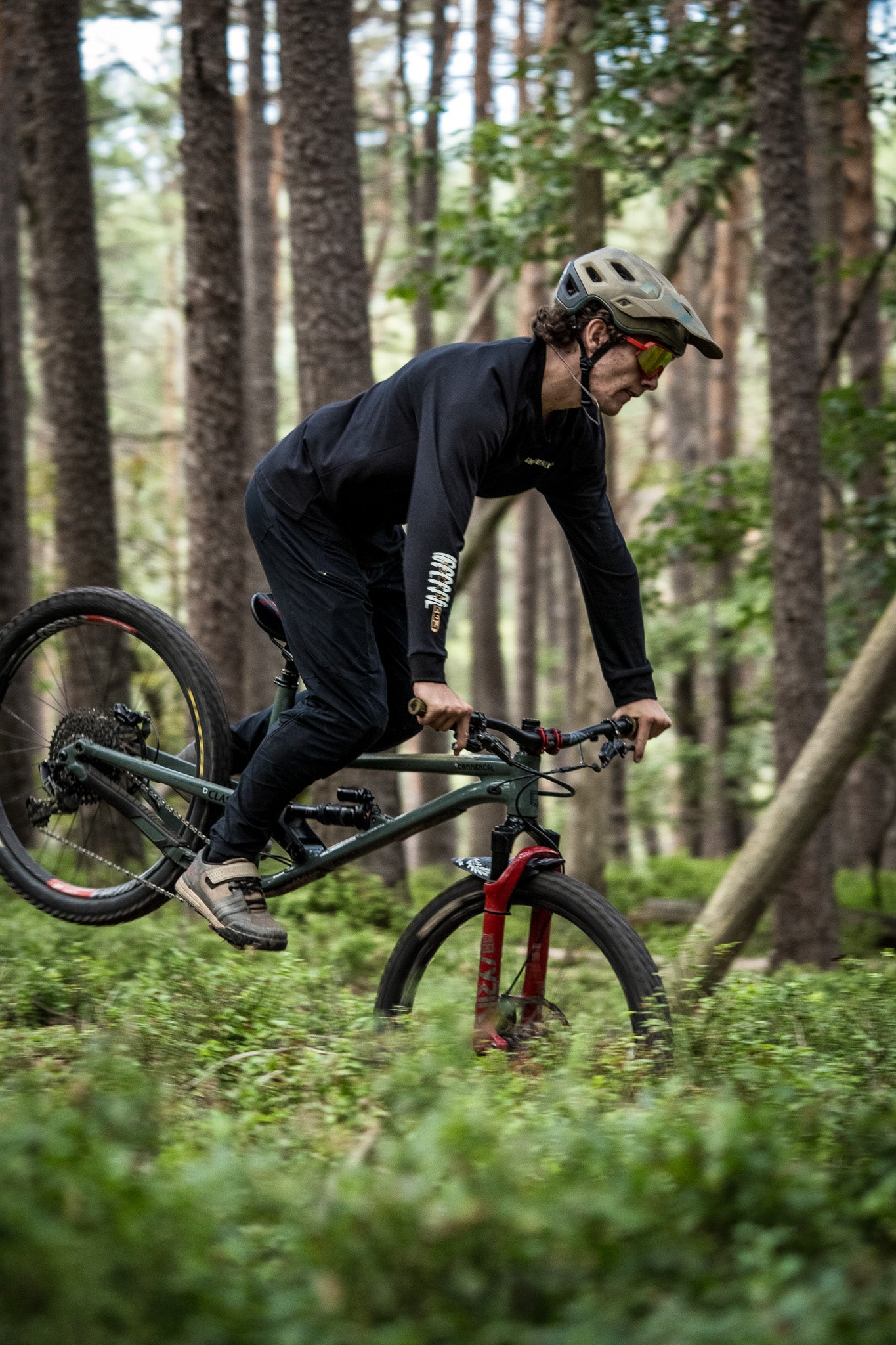 MTB Rider Front wheel manual