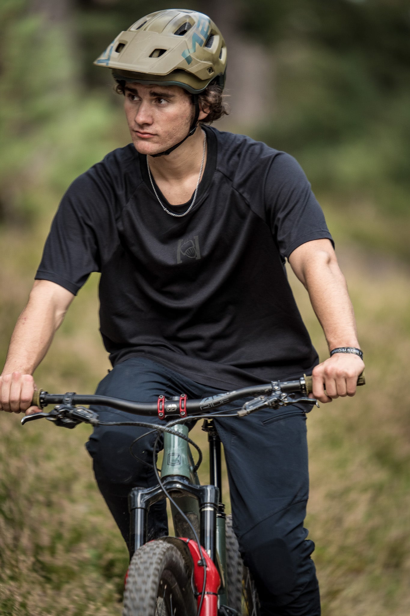 MTB Jersey Mono black Logo