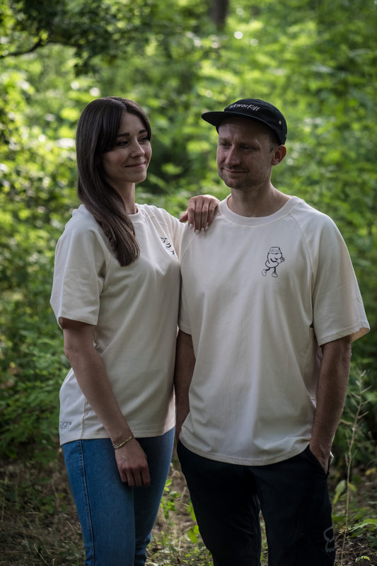 Skwerel® "Fighter" atmungsaktives heavy duty MTB Trailshirt im oversized Fit
