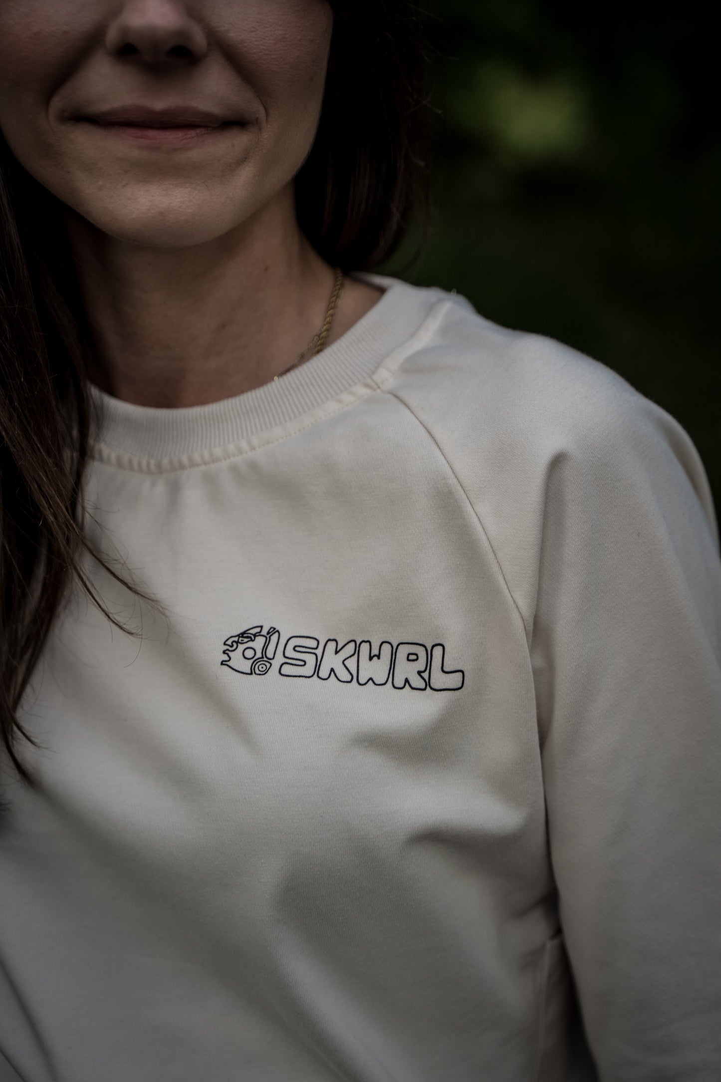 Skwerel® breathable heavy duty MTB trail sleeve “Popsicle Coil” in an oversized fit