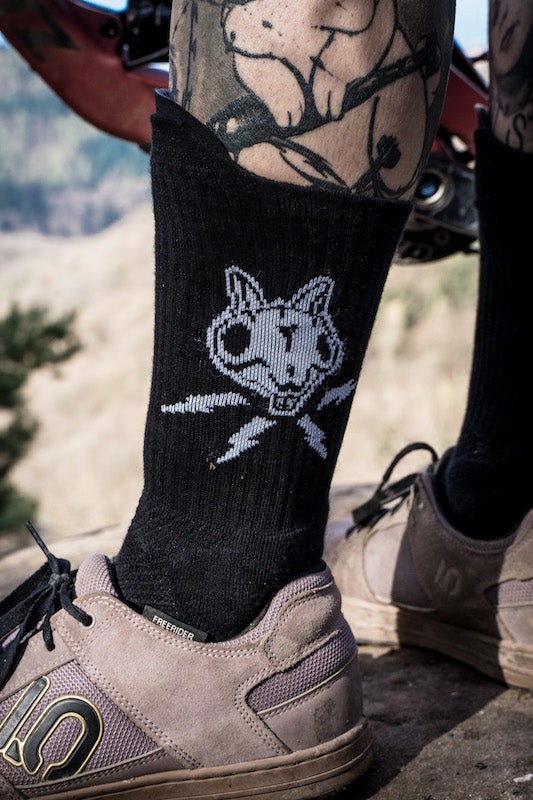 mountainbike socken damen Skwerel® Sender Socks - Atmungsaktive Mountainbike Socken