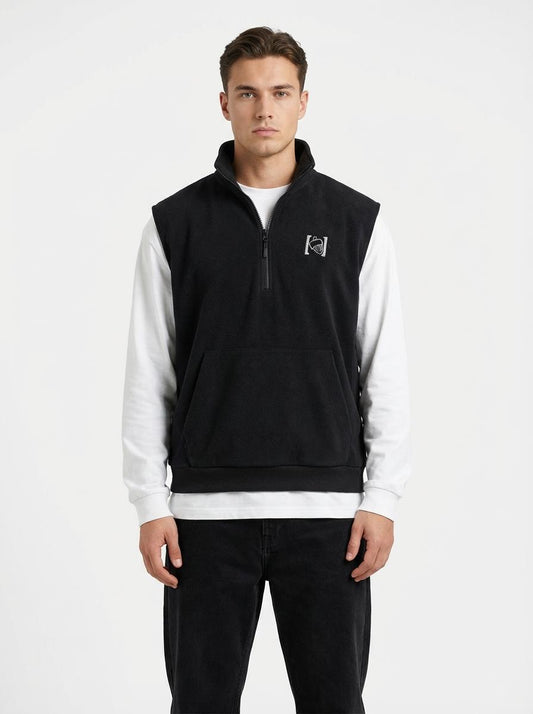 Skwerel® MTB Half Zip Fleeceweste „Polartec®“ - atmungsaktiv & warm