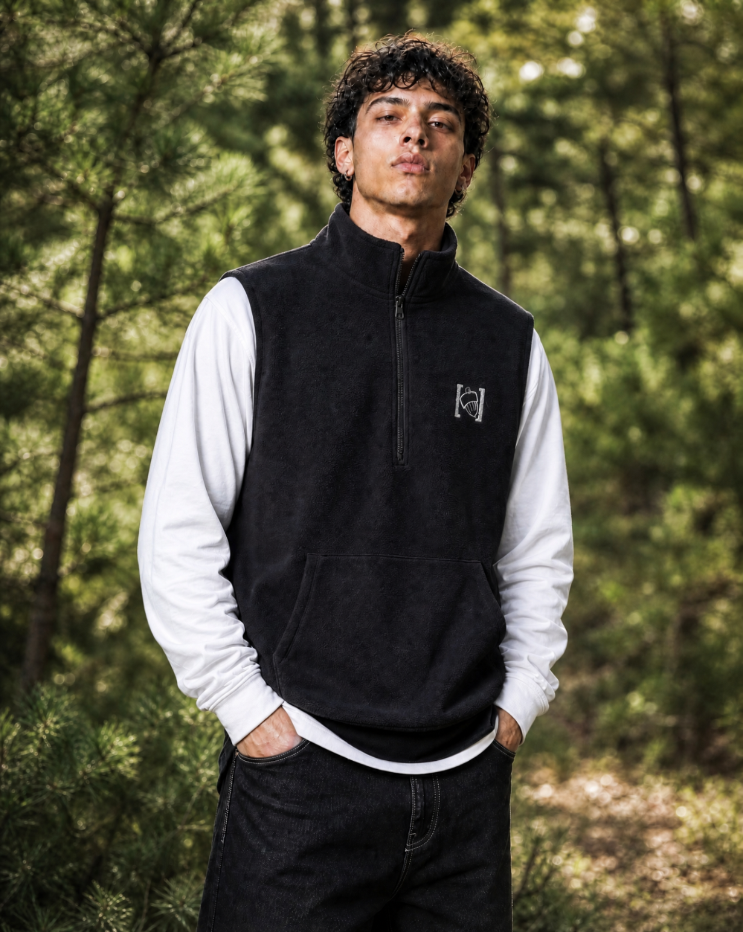 Skwerel Polartec Fleece Weste Bikewear